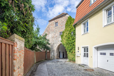 Gemeinde Schärding Bezirk Ried Heimatmuseum Fußweg (Dirschl Johann) Österreich RI